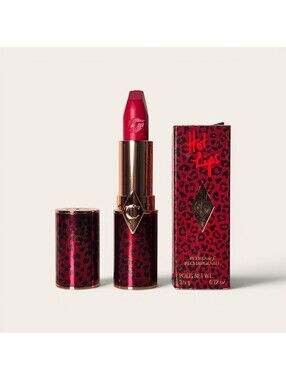 Charlotte Tilbury Hot Lips "Patsy Red" Refillable Lipstick - Full Size NIB